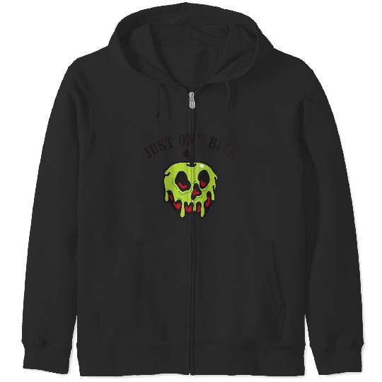 Disneyss Snow White Poison Apple Just One Bite Zip Hoodies