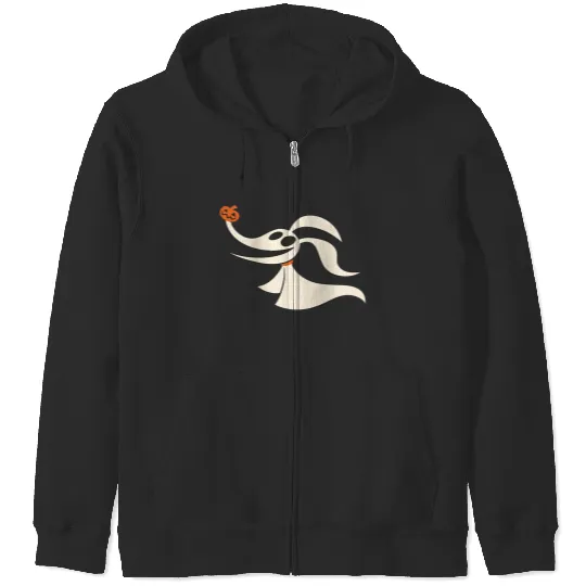 Disneyss Halloween Nightmare Before Christmas Zero Zip Hoodies