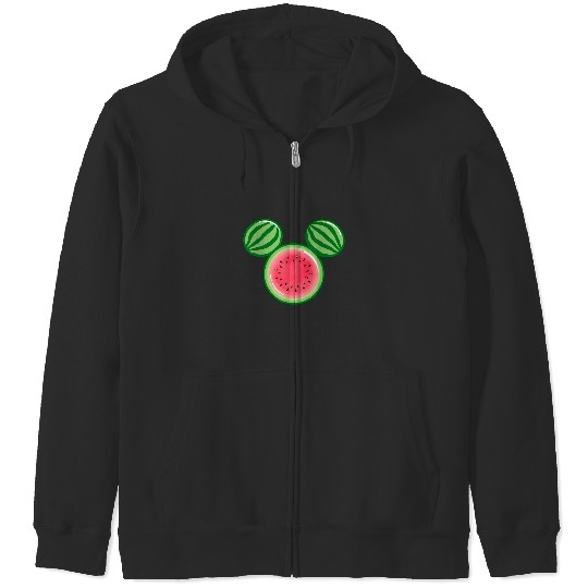 Disney Mickey Friends Mickey Watermelon Ears Zip Hoodies