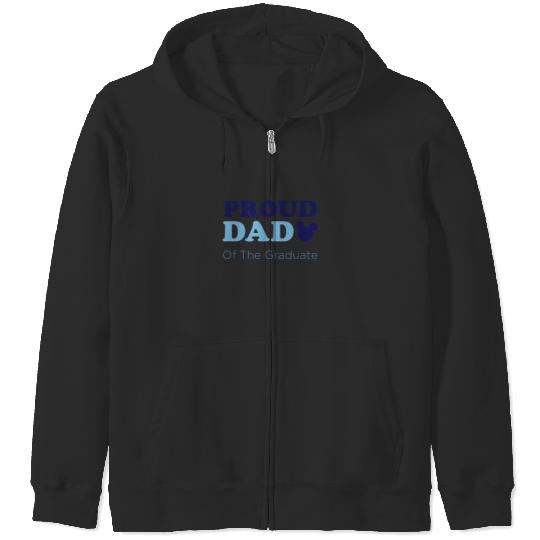 Disney Proud Dad of Grad Zip Hoodies