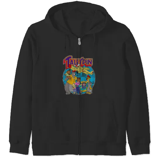 Disney's TaleSpin Graphic Zip Hoodies