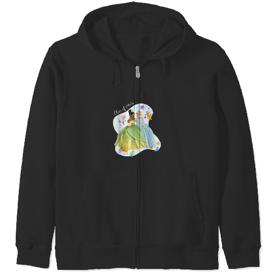 Disney Princess Tiana Cinde Graduation Clas Zip Hoodies