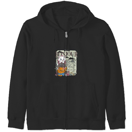 Disney The Aristocats Bonjour Zip Hoodies