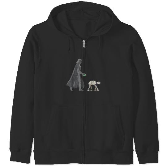 Darth Vader AT-AT Walker Disney+ T-Shirt Zip Hoodies