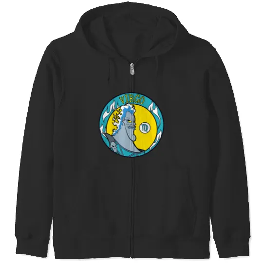 Disney Villains Hades Virgo Zodiac Zip Hoodies