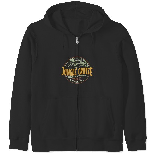 Jungle Cruise Ride Back Side Of Water Zip Hoodies, Vintage Disney Zip Hoodies