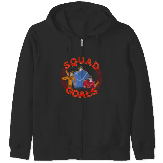 Disney Mulan Group Shot Dress Up Squad Goals Zip Hoodies