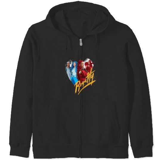 Disneyss Descendants 4 The Rise Of Red Royalty Zip Hoodies