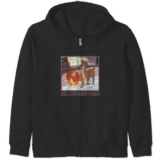 Disneyss Lady And The Tramp Relationship Goals Zip Hoodies