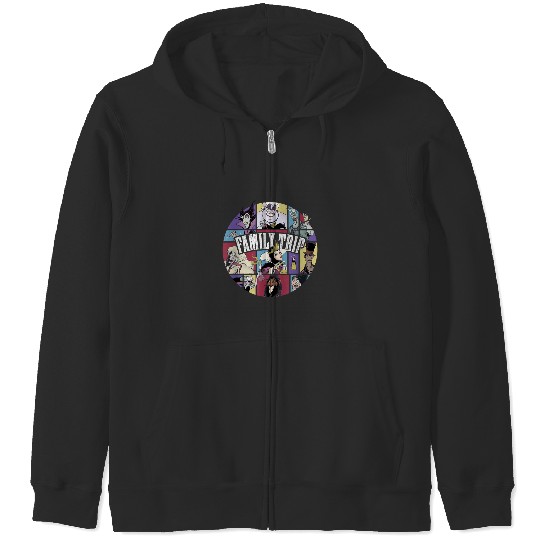 Disney Villains Wicked Circle Group Family Trip Zip Hoodies