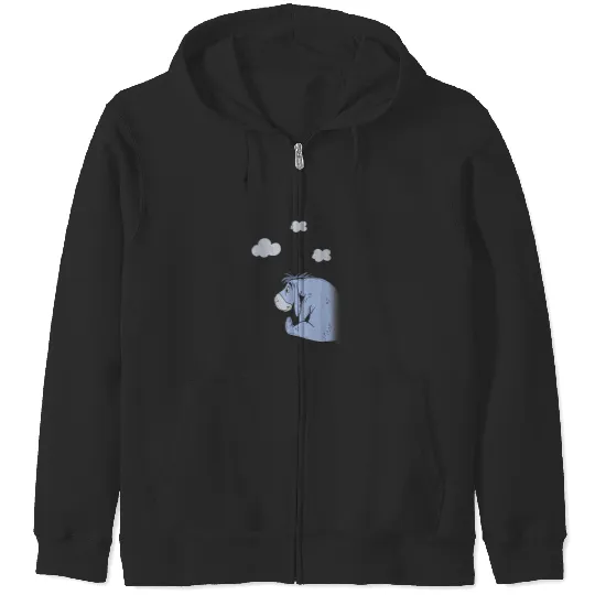 Disney Winnie The Pooh Eeyore In The Clouds Zip Hoodies