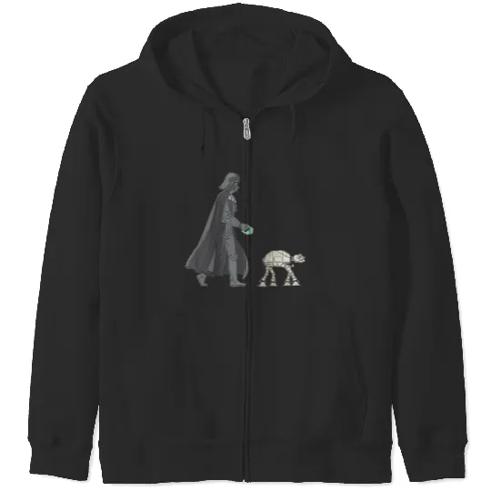 Star Warss Darth Vader At at Walker Disneyss+ Zip Hoodies