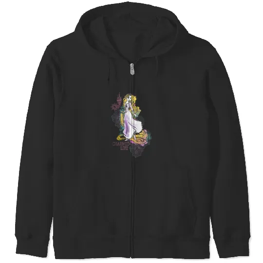 Disney Tangled Rapunzel Charmed Life Zip Hoodies