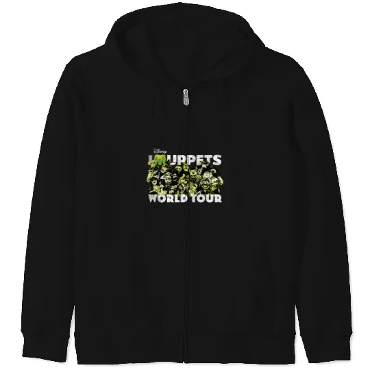 Disney The Muppets World Tour Concert Zip Hoodies