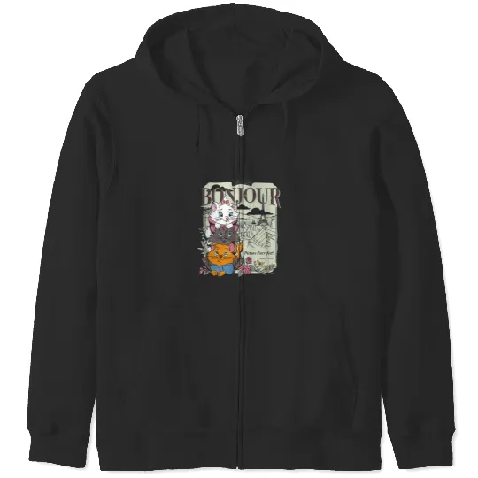 Disney The Aristocats Bonjour Zip Hoodies