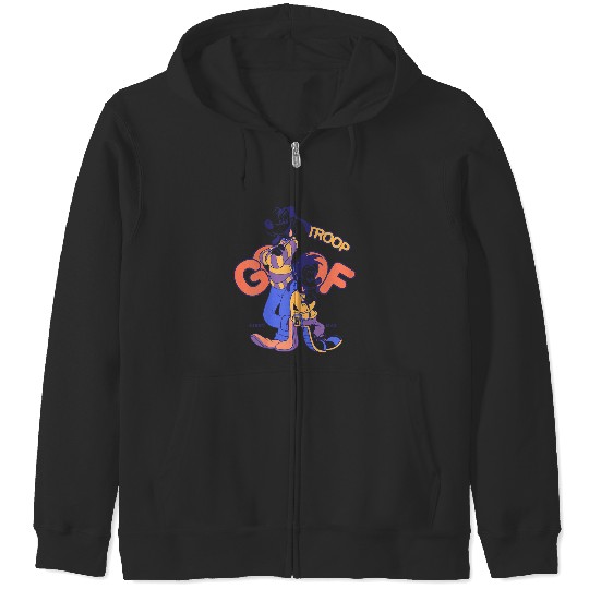 Disneyss A Goofy Movie Goof Troop Best Duo Big Chest Poster Zip Hoodies