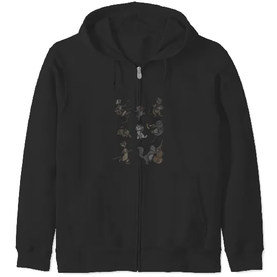 Disney The Aristocats All The Cats Zip Hoodies