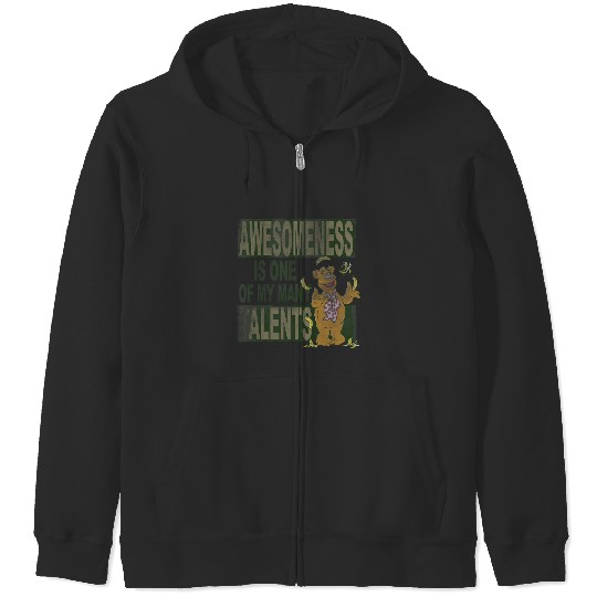 Disney The Muppets Fozzie Bear Awesomeness Talents Zip Hoodies