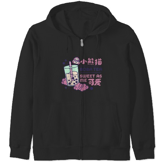 Disneyss Pixars Turning Red Mei Boba Tea Sweet As Me Zip Hoodies