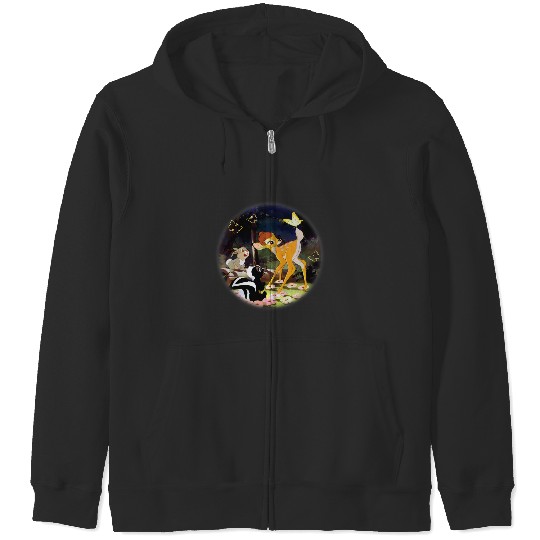 Disney Bambi Circle Zip Hoodies