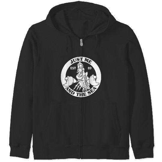 Disneyss Little Mermaid Sebastian Me Under The Sea Zip Hoodies