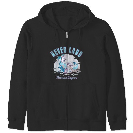 Disneyss Peter Pan Never Land Mermaid Lagoon Zip Hoodies