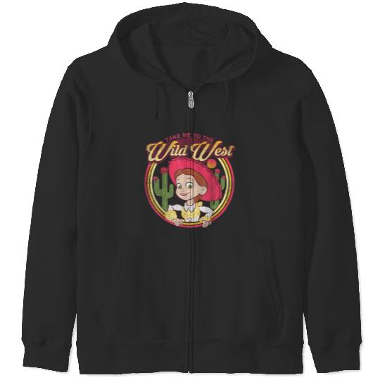 Disneyss Pixars Toy Story Jessie Take Me To The Wild West Zip Hoodies
