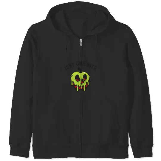 Disney Snow White Poison Apple Just One Bite Zip Hoodies