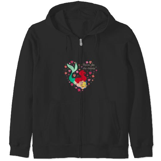 Disney The Little Mermaid Friends Are Sea-Sational Valentine Zip Hoodies