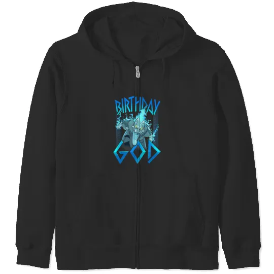Disney Villains Hades Birthday God Zip Hoodies