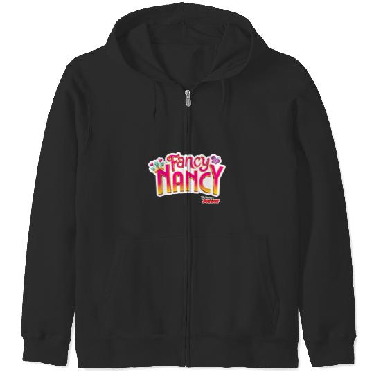 Disney Fancy Nancy Logo Zip Hoodies