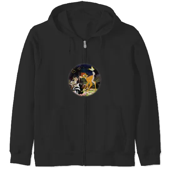 Disney Bambi Circle Zip Hoodies