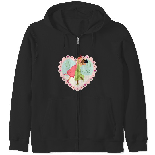 Disneyss Princess Frog Tiana Charlotte Friends Do Right Bayou Zip Hoodies