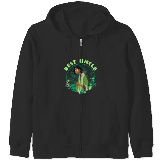 Disney Encanto Bruno Best Uncle Poster Zip Hoodies