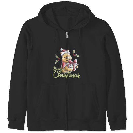 Disney Winnie the Pooh Berry Christmas Zip Hoodies