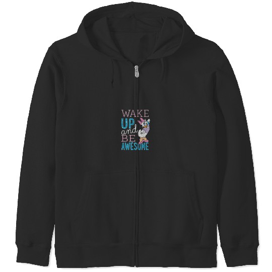 Disneyss Daisy Duck Be Awesome Zip Hoodies