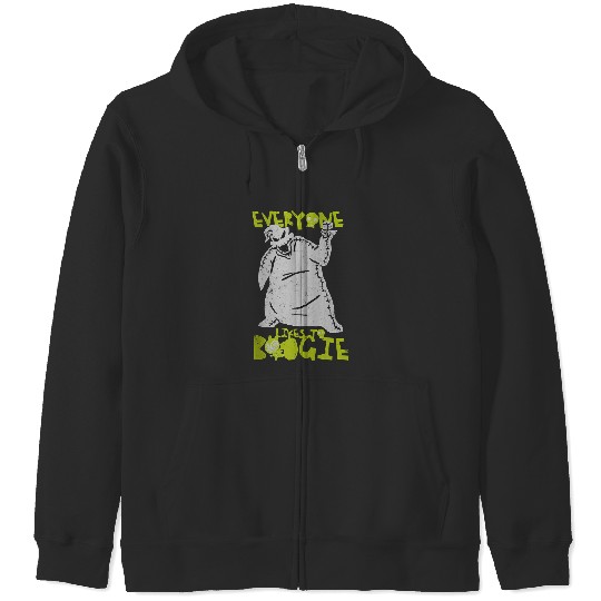 Disneyss The Nightmare Before Christmas Oogie Boogie Zip Hoodies