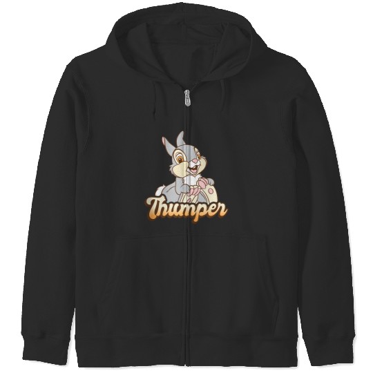 Disney Bambi Thumper Classic Portrait Zip Hoodies