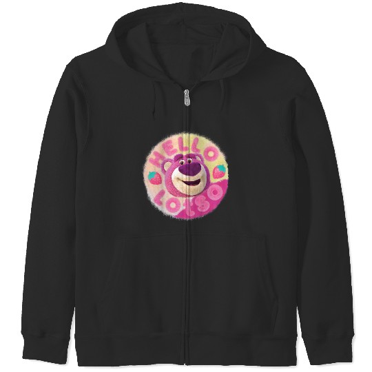 Disneyss And Pixarss Toy Story 3 Hello Lotso Strawberry Circle Zip Hoodies
