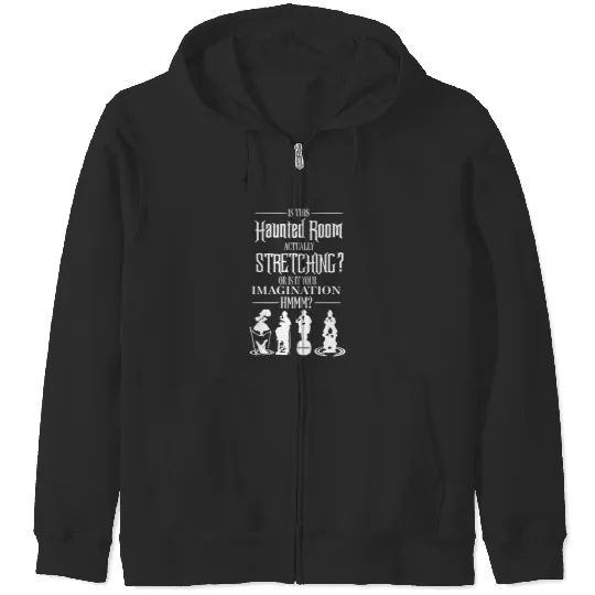 52 Disney Inspired - Haunted Mansion - Stretching Room - Disneyland - Magic Kingdom - Unisex Crewneck Zip Hoodies