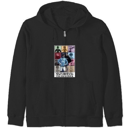 Discover Sinjin Drowning The Eras Tour Tiktoks Revised Version Zip Hoodies