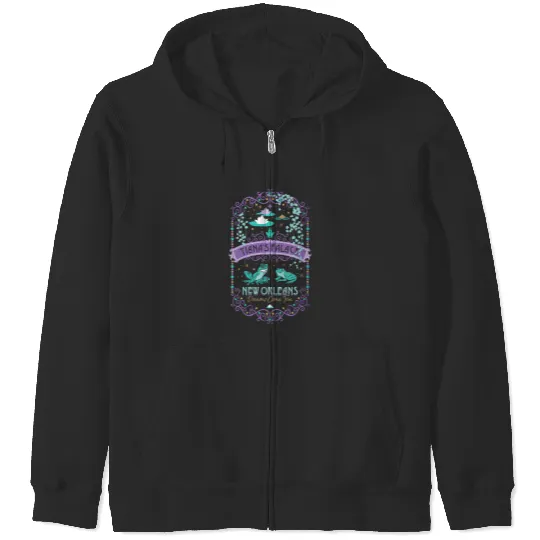 Disneyss Princess And The Frog Tiana's Place New Orleans Zip Hoodies
