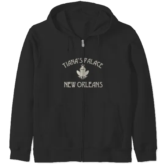 Disneyss The Princess And The Frog Tiana's Palace New Orleans Zip Hoodies
