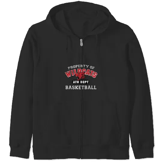 Disney High School Musical The Series Wildcats Distressed Zip Hoodies