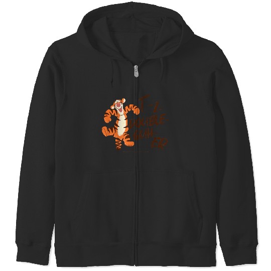 Disneyss Winnie The Pooh Lunar New Year Tigger Bounce Zip Hoodies