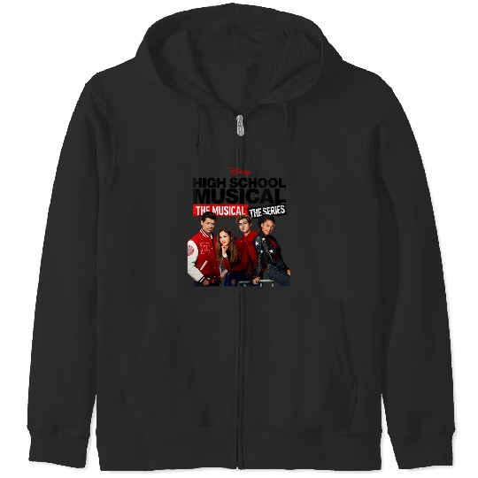 Disneyss High School Musical The Musical The Series Cast Zip Hoodies