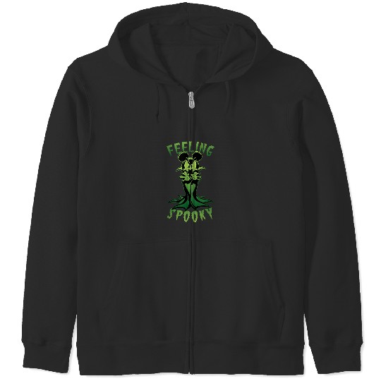 Discover Disney Mickey Mouse Dracula Feeling Spooky Zip Hoodies