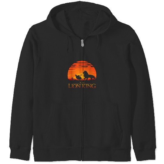 Discover Disney Lion King Classic Sunset Walk Zip Hoodies