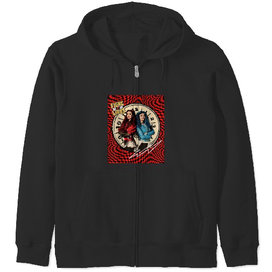 Discover Disney Descendants 4 The Rise Of Red Fight Of Our Lives Zip Hoodies