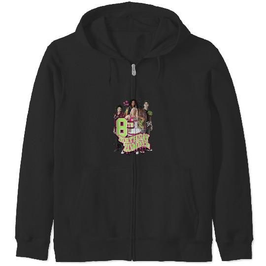 Discover Disney Zombies 8th Birthday Zombie Group Poster Zip Hoodies